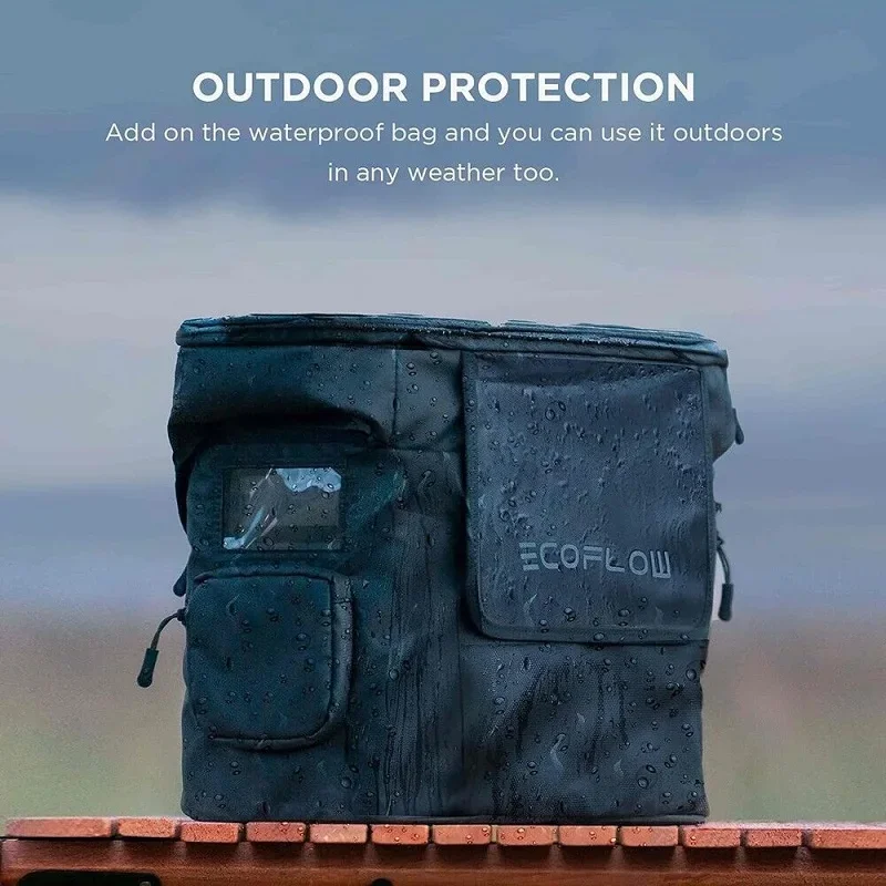 Bolsa para estación de energía EcoFlow DELTA 2 3, impermeable y a prueba de polvo 3