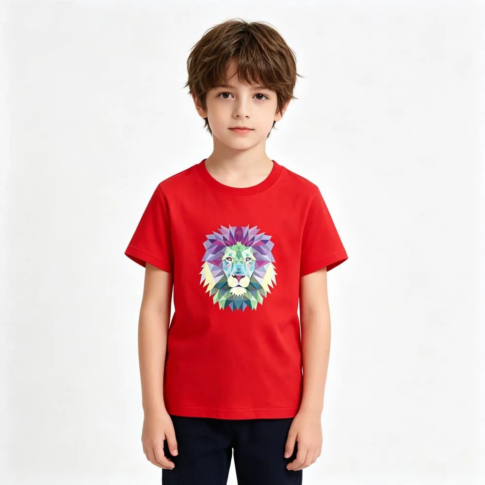 100%Cotton Boys T Shirts Kids Toddler Baby 1 to 2 3 4 5 6 7 8 9 10 11 12 13 14 Years Cool Summer White Tee Black Children Tshirt