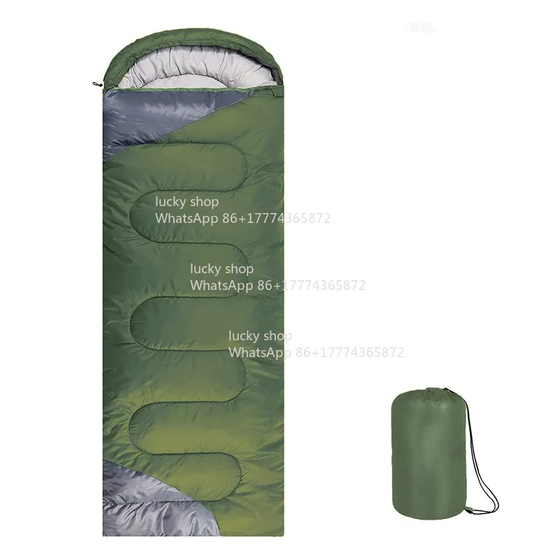 Spring, Summer, Autumn and Winter Four Seasons Sleeping Bag Adult Thickened Travel Office Lunch Break Indoor and Outdoor Warmth