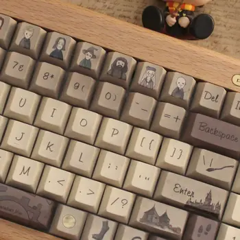 Kočičí dort les - Kryty kláves s mapou vitality, přizpůsobené retro stylové kryty kláves, originální mechanické diskové kryty kláves vhodné pro křížové sekery 8 nejlepší prodej vlastní tisk kláves - №6