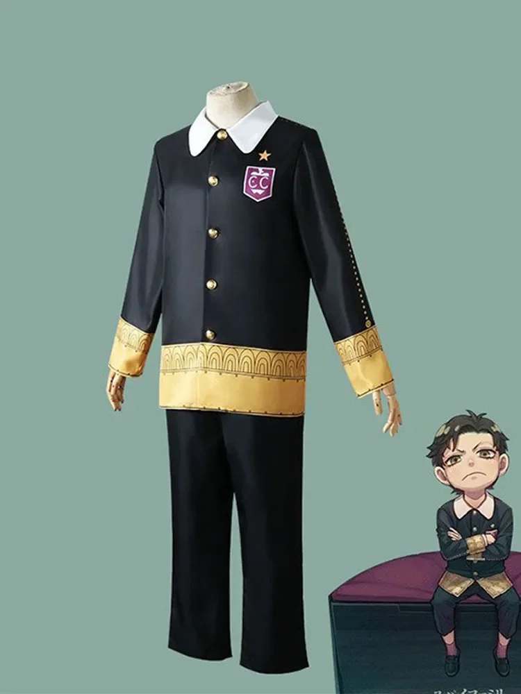 

Spy Gamer Damian Cos Costume Desmond SPY x FAMILY Second Son Cosplay Costume Male