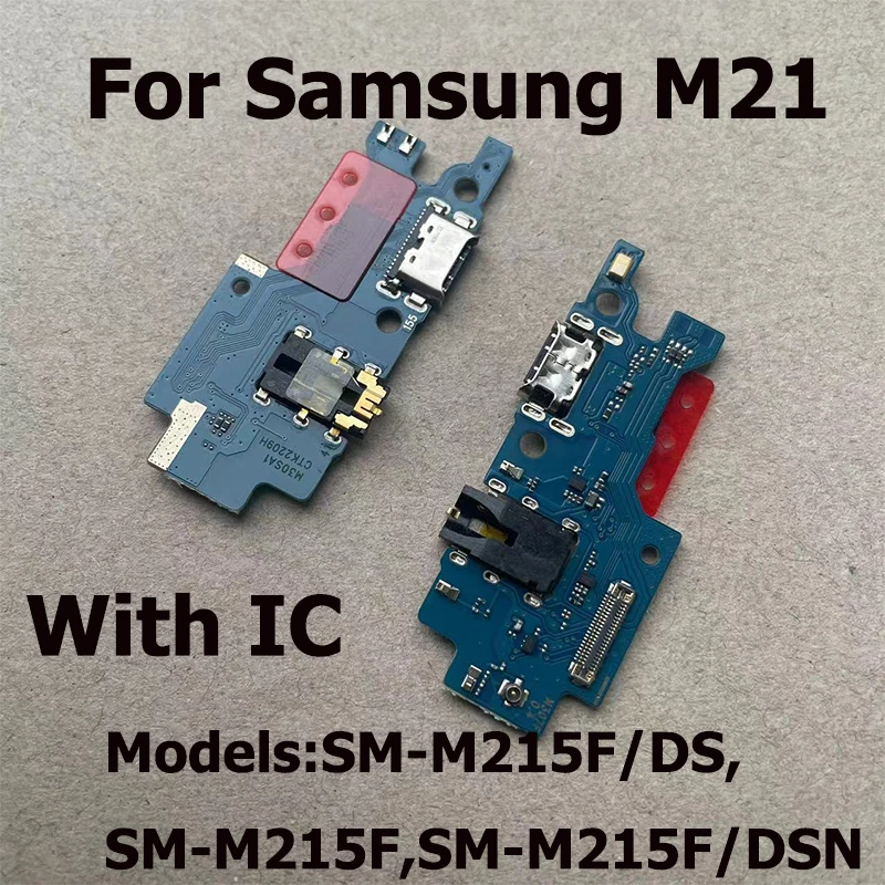 

USB Charging Dock For Samsung Galaxy M21 SM-M215F PCB Board Connector Container Flex Cable