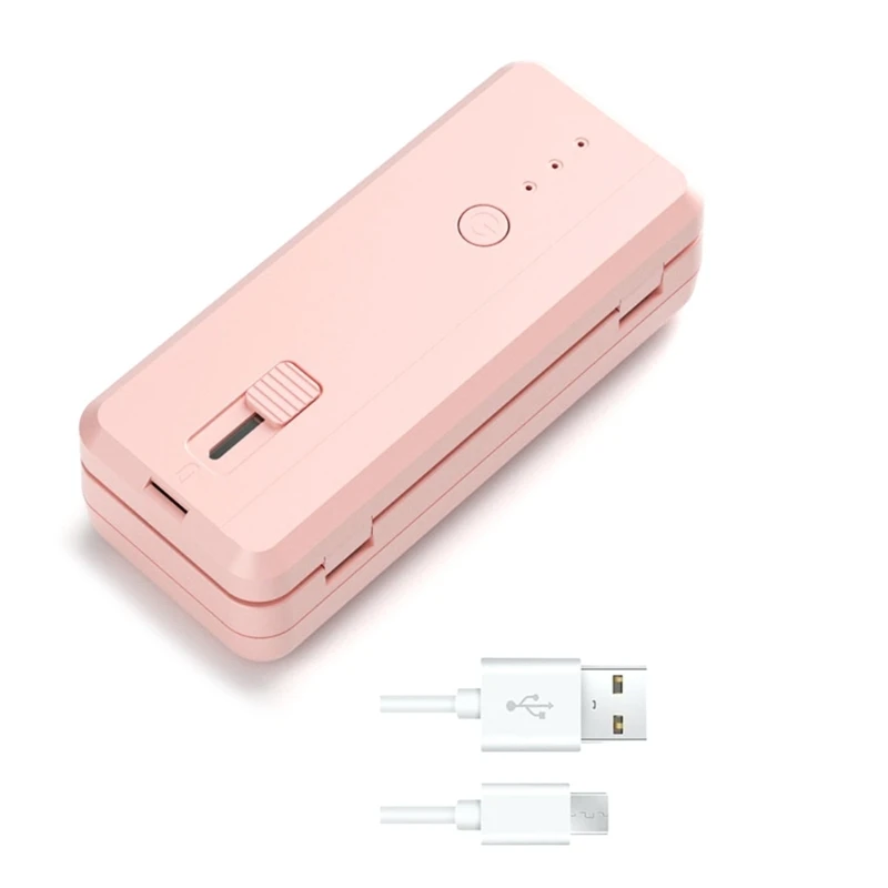 Máy hàn và cắt túi Máy hàn nhiệt có thể sạc lại USB Máy hàn túi xách tay