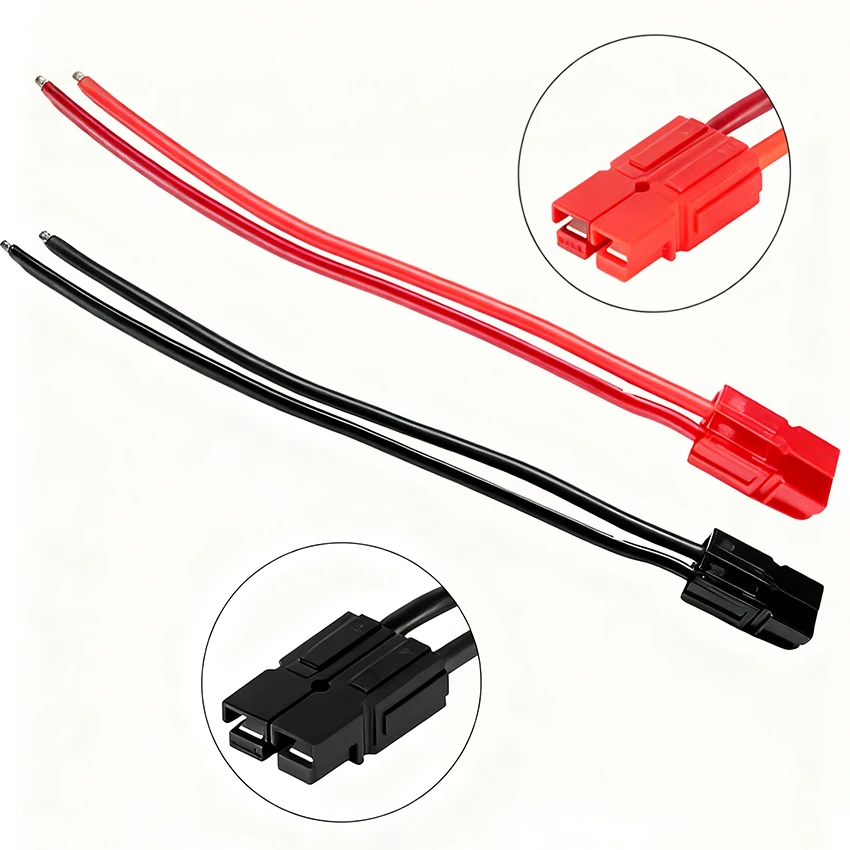 

4 pcs 30A For Connector Battery Harness 15cm 14AWG Wire Electric Bike Connecting Cable Plug