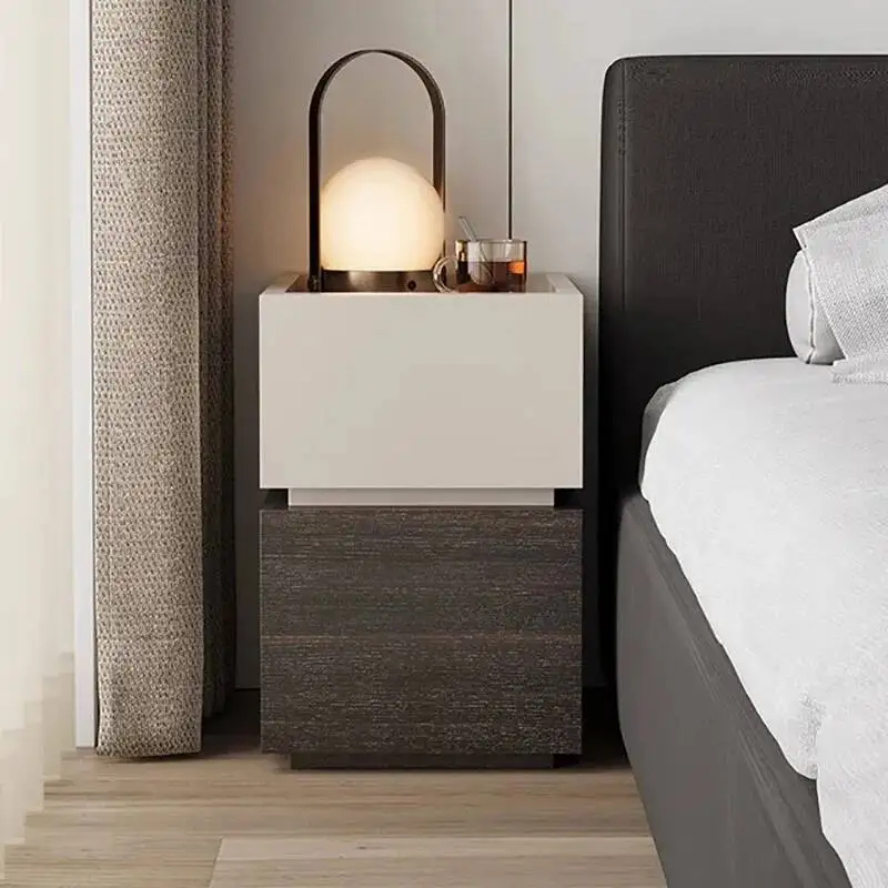 

Luxury Storage Bedside Decor Table Beauty Night Table Minimalist Modern Drawers Nachtkastjes Slaapkamer Bedroom Furnitures