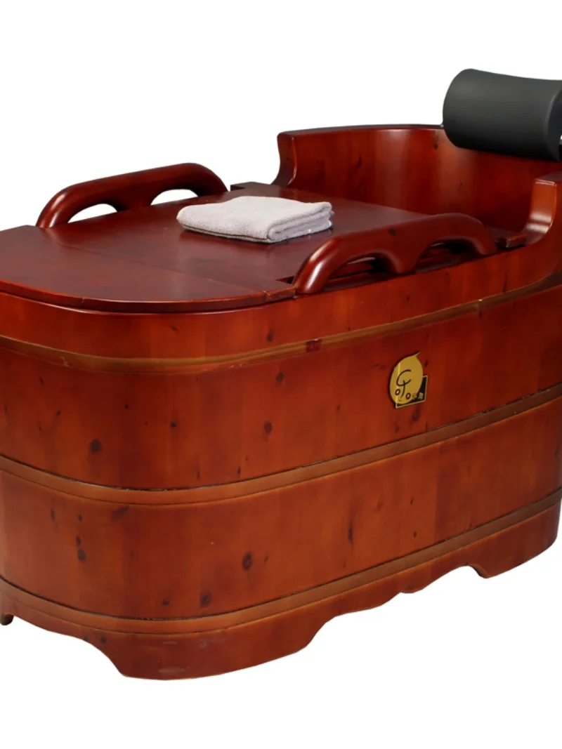 

Деревянная ванна Кипарис, деревянная ванна, ванна для замачивания, бытовая термостатическая ванна для взрослых, ванна для замачивания, деревянное ведро для взрослых