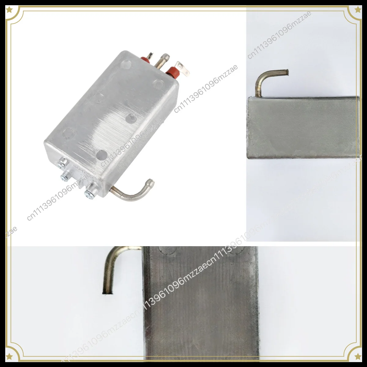 304 Stainless Steel Steam Heating Element, Electric Immersion Heater Tube for Steamer Coffee Machine, High Temp Boiler