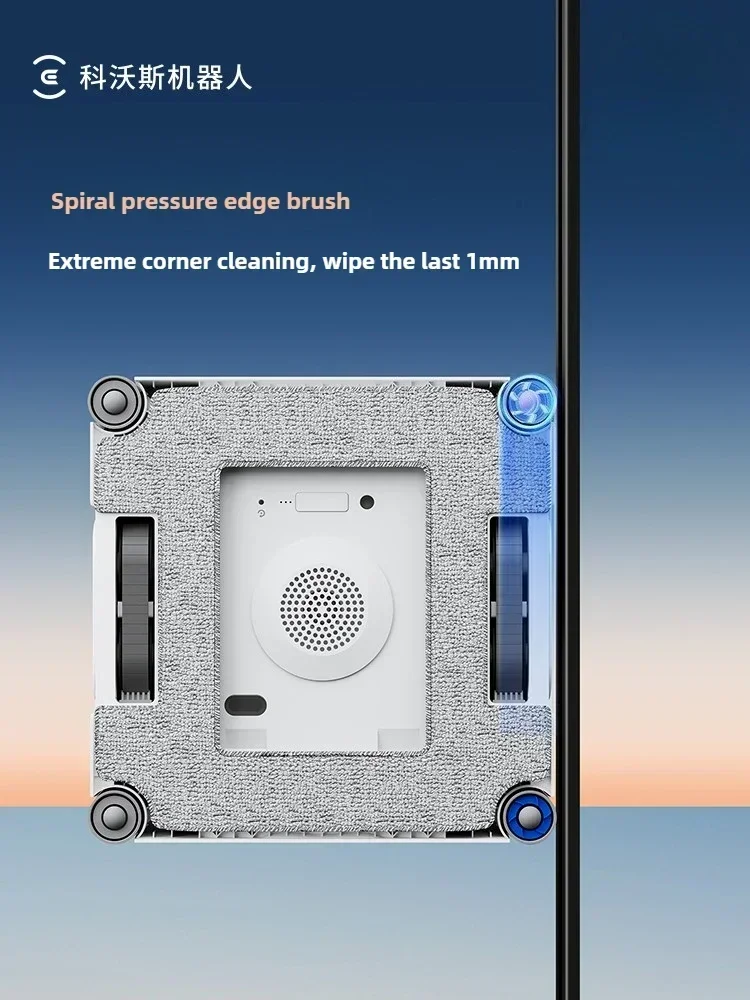 Ecovacs W2S Window Cleaning Robot All-in-One Base Station Smart Automatic Glass Cleaner for Home Window Master