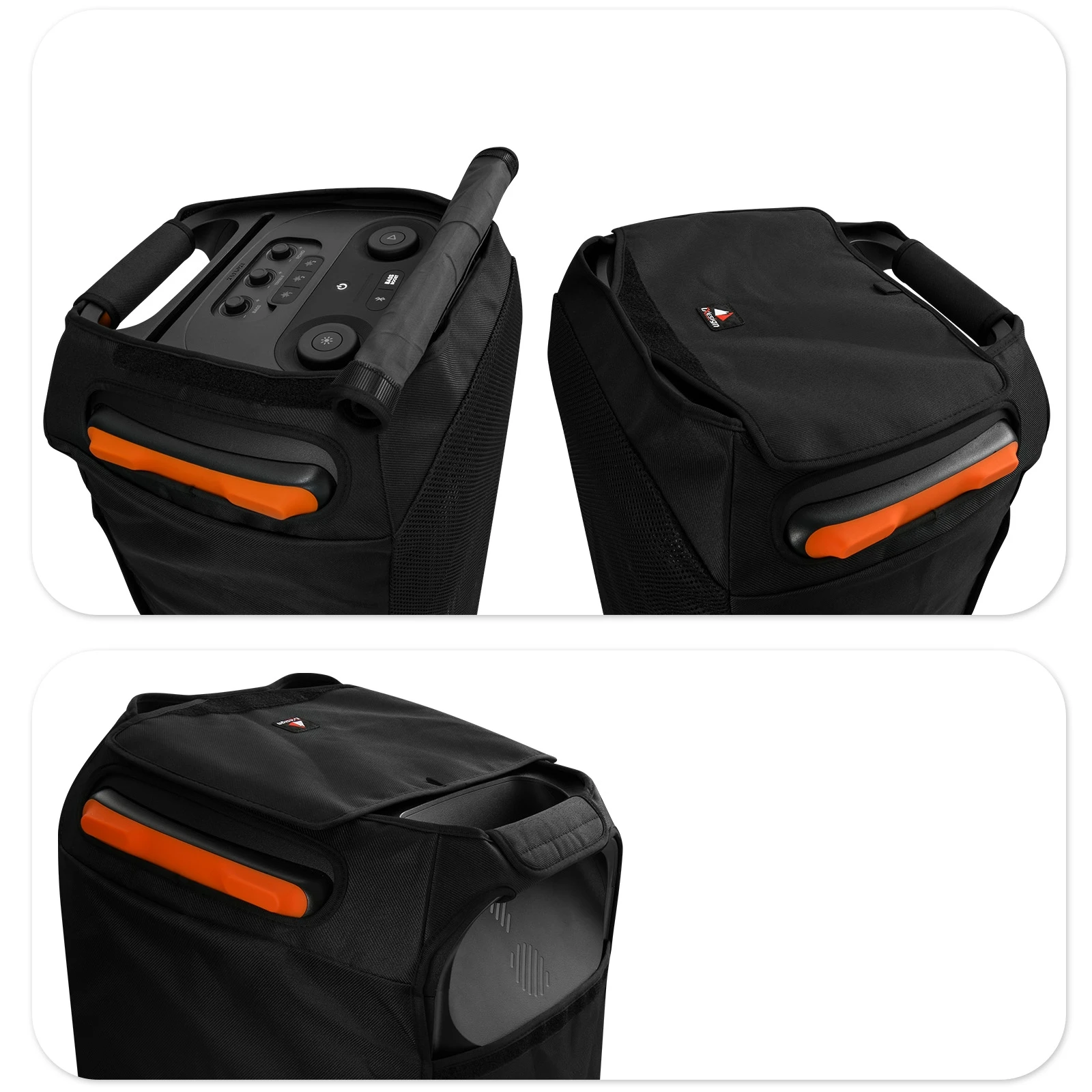 

Nylon Speaker Dust Cover for JBL PartyBox 710 Audio Thick Cloth Dust Cover Black