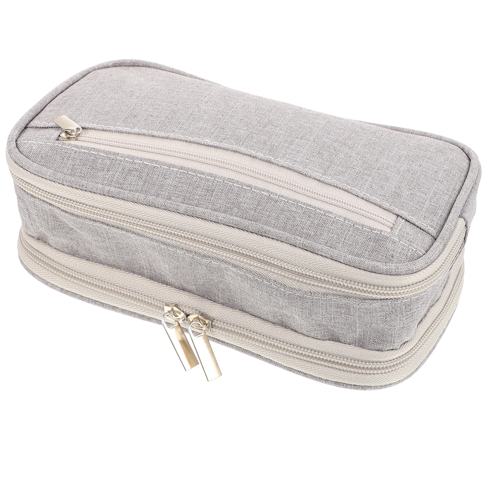 

Pencil Case Pouch Portable Nylon Student Multifunction Storage Bag Large Capacity For Pens Pencils Rulers Glue Small Things