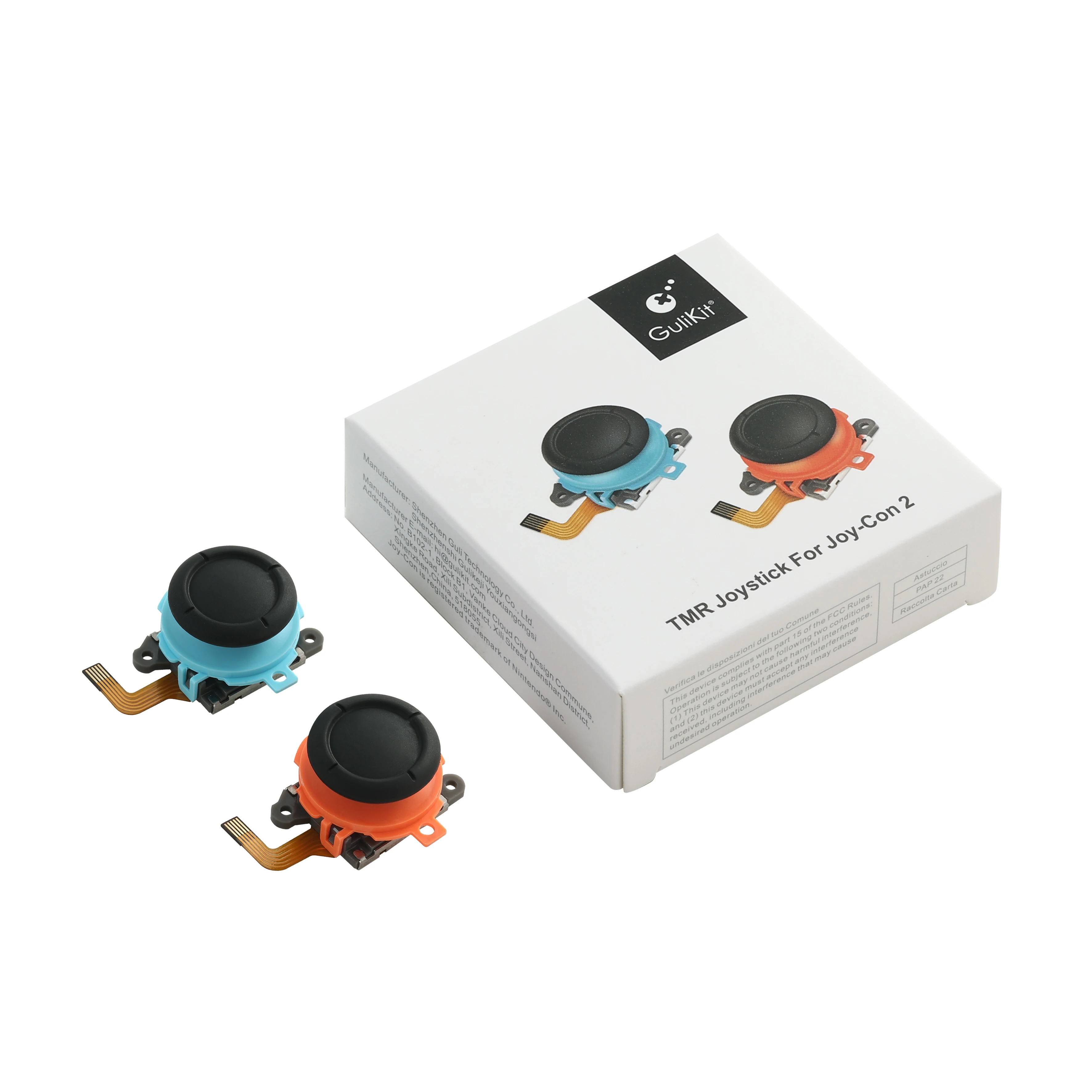 Joystick GuliKit TMR do Switch 2 2025, bez efektu driftowania, do Joy-Con 2 NS2, naprawa, wymiana i ulepszenie konsoli do gier. — zdjęcie produktu 7