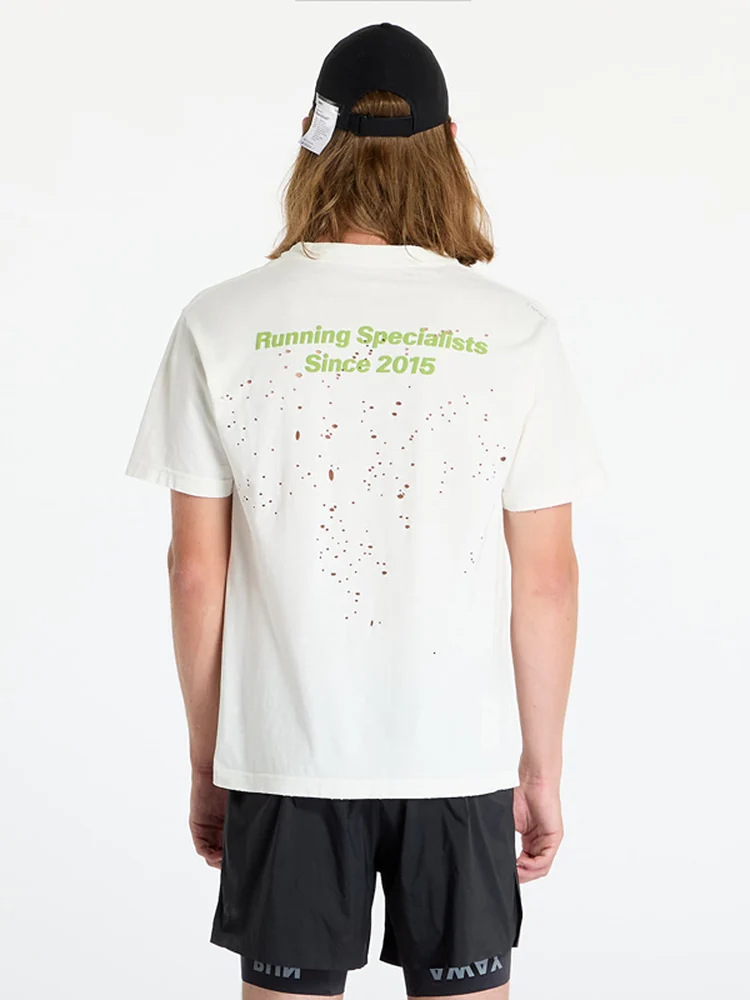 

Высококачественная винтажная футболка из чистого хлопка ort Sve, спортивная футболка для бега с круглым принтом Ne MothTech, молодежная повседневная летняя мода