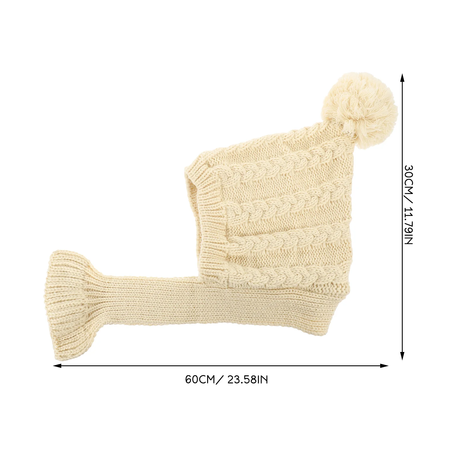 

Pet Hat Interesting Dog Warm Winter Beanie Doggie Hats Knitted Cute for Pets Puppy