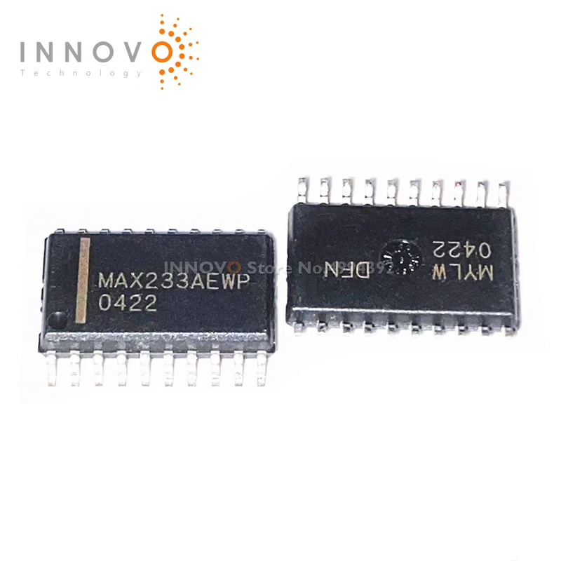 1PCS MAX233ACWP MAX233 TRANSCEIVER FULL 2/2 SOIC-20 IC CHIP New original