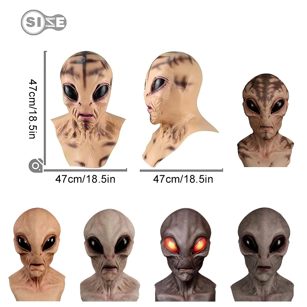 Mardi Gras Alien Masker Stand Out In Parade Met Alien Flair Maskerade Alien Maskers Voor Volwassenen Pasen Bloem Kleur