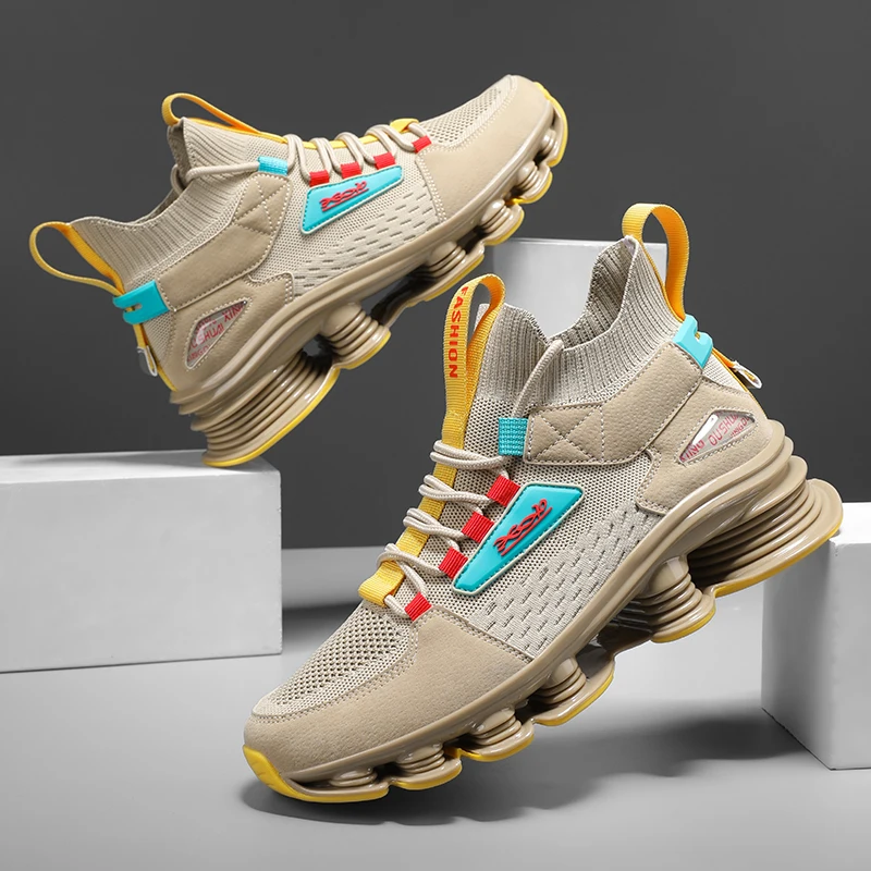 أحذية رجالية أحذية رياضية للرجال أحذية مصممين فاخرة من Tenis أحذية رجالي كاجوال أحذية منصة أحذية بدون كعب عصرية أحذية الجري للرجال #3