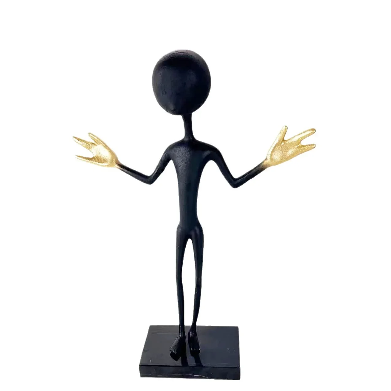 

Metal acrobatic man ornament Chinese style home living room creative entrance jewelry model house sales office office decoration