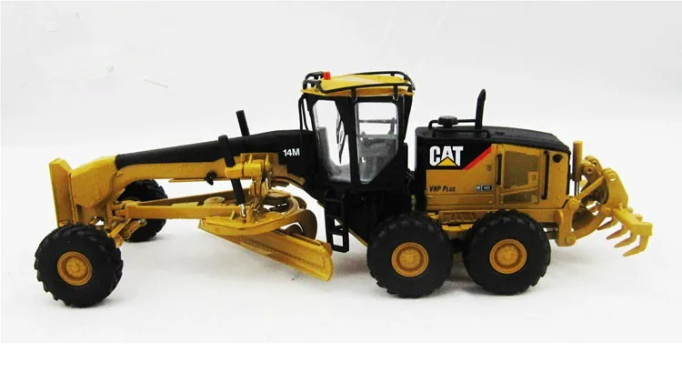 Collectible Diecast Schaalmodel Replica Nors kinderbed 1:50 Caterpillar CAT 14M Techniek Machines Motor Grader Legering Model 55189