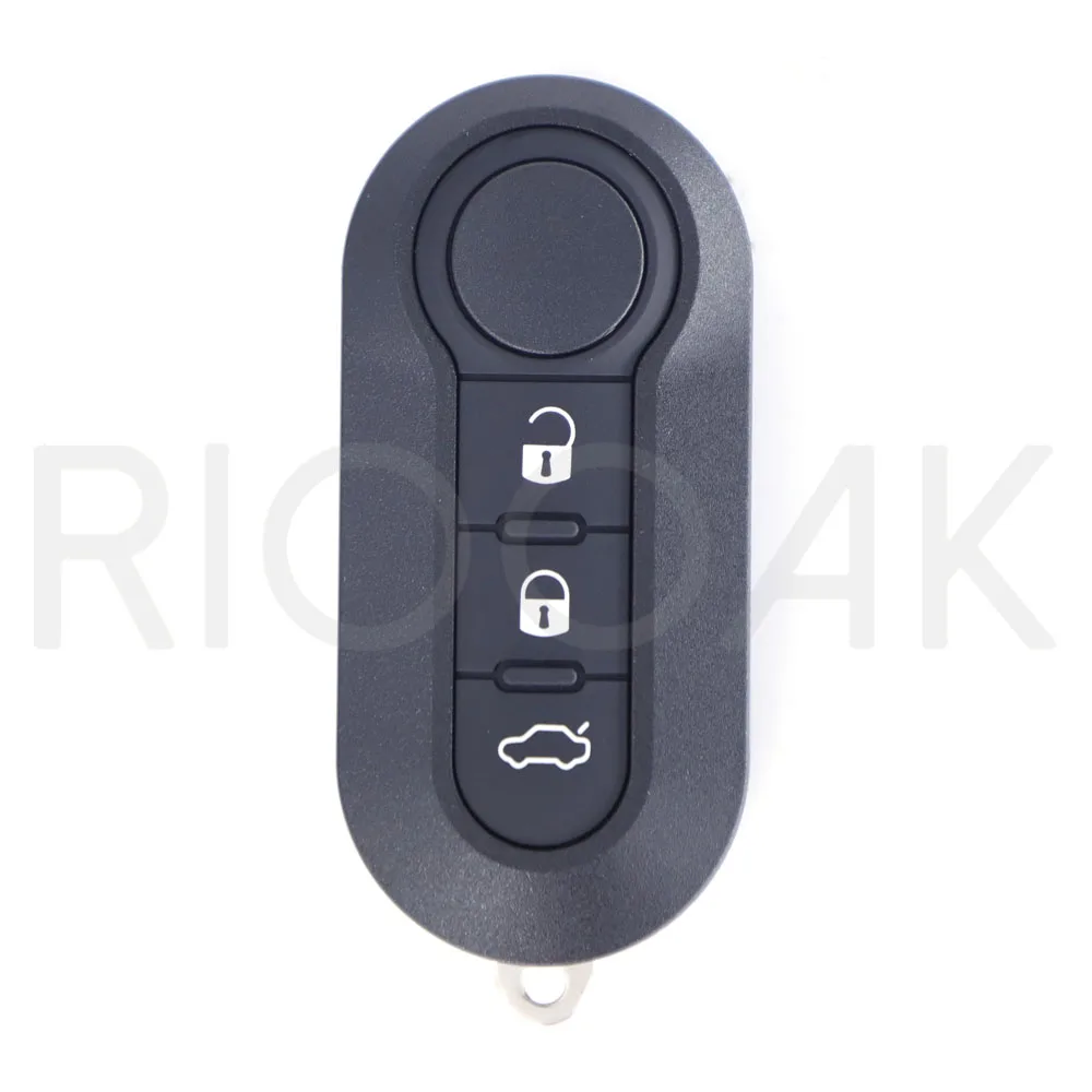 3Button Car Flip Remote Key for Fiat 500 Panda Punto Bravo Stilo Ducato 2016-2017 PCF7946 for D /M System