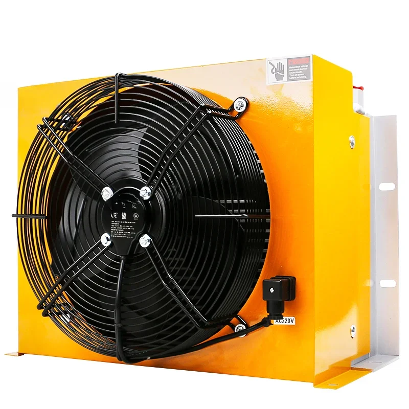 excavator hydraulic oil cooler DC12V 24V AC 220v 380v  80w AH1417 150L/min heat exchanger