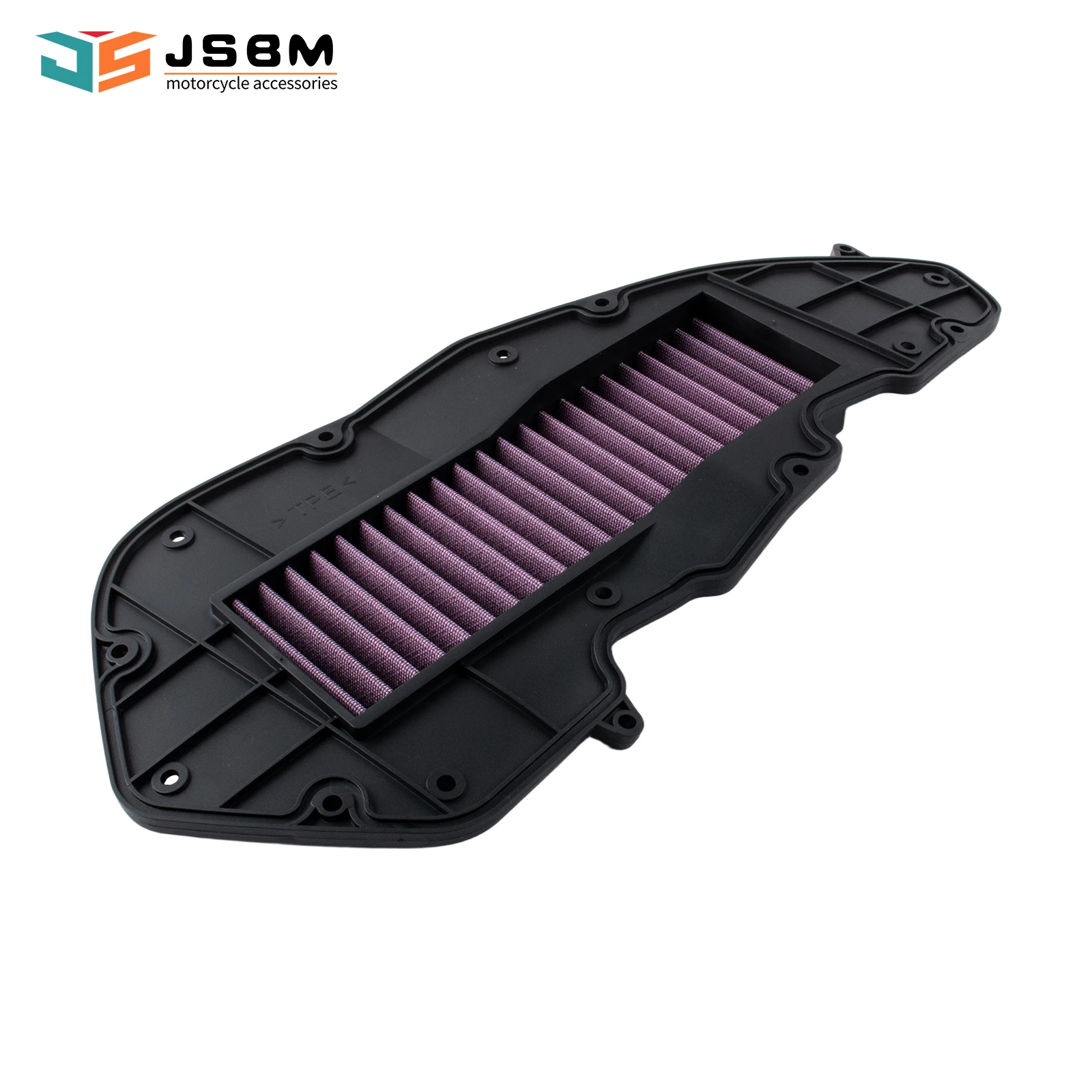 JSBM Motorcycle Accessories Eninge Intake High Flow Air Filter For Daelim S3 125 1721B-SAB-0010 Zongshen RT3 Ruitu ZS250T-3