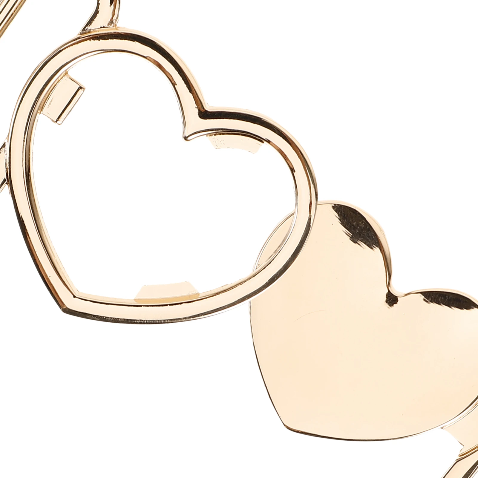 Fashion Heart Shaped Buckle Metal Toggle Clasp for Coat Cardigan Poncho Cape Wrap Sweater Decorative Closure Accessory