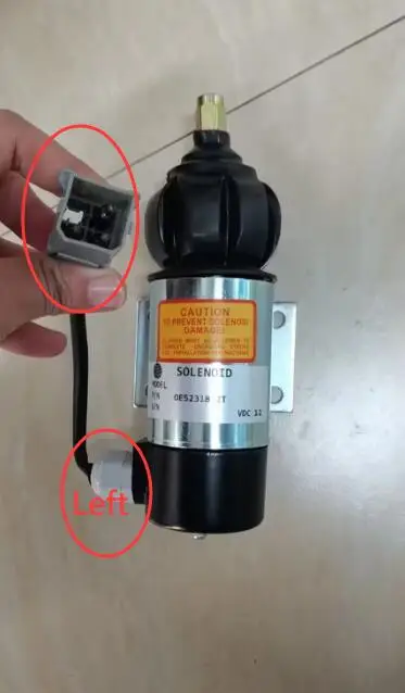 OE52318 Stop solenoid Fuel Shutoff Solenoid Valve 24V FOR Volv-o Penta Perkins 873754 872825 881969 81151144 872458 872826