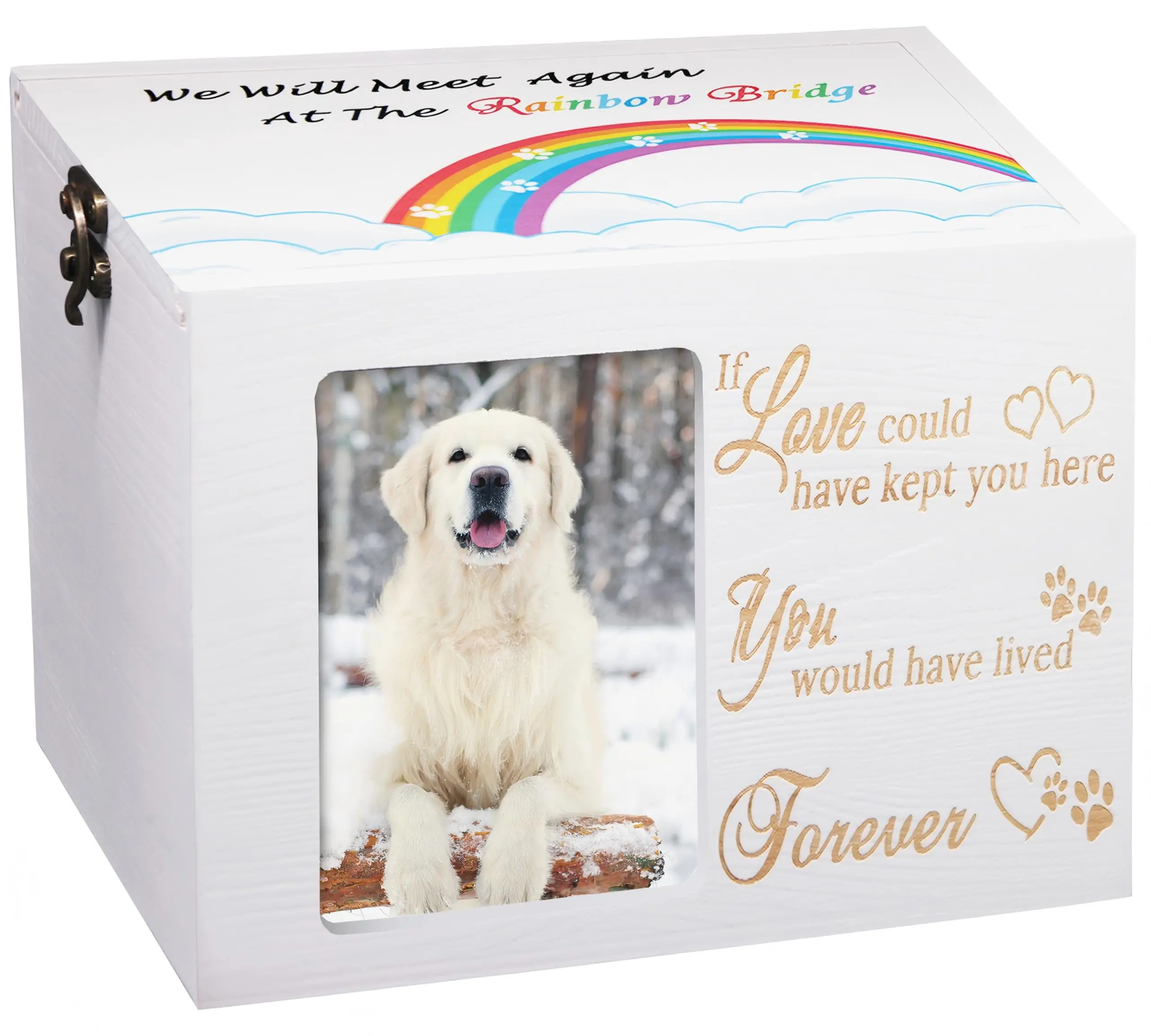 

Pets Coffin and Memorial Wholesale Wood Cremation Bamboo Urns Pet Wooden Urn Box for Dogs Ashes Dogs Ashes Pets