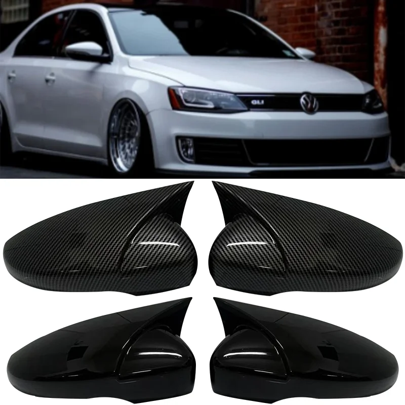 

1 пара, колпачки на зеркала заднего вида для VW JETTA MK6 Volkswagen Passat B7 Scirocco Beetle CC Eos