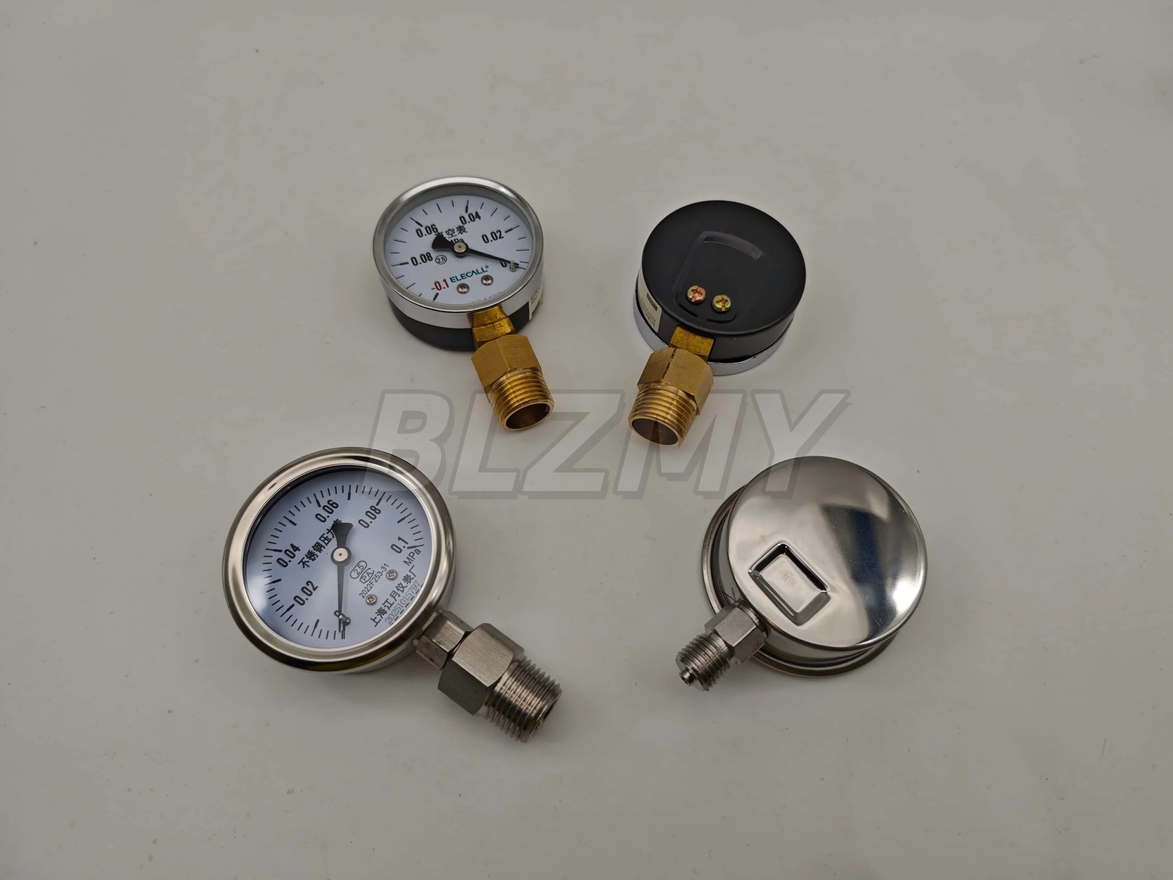 

G1/2 -0,1-0MPA 0-0,1MPA нержавеющая сталь Вакуумный насос высокого давления Манометр Вихревой насос Измерение давления
