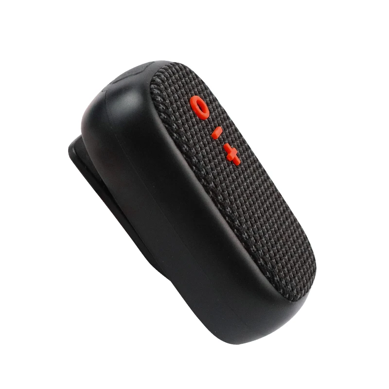 

Wearable Portable Speaker, Magnetic Mini Clip-On Wireless Wearable Speaker Built-in Mic For Hands-Free Music/Calls For Jobsite