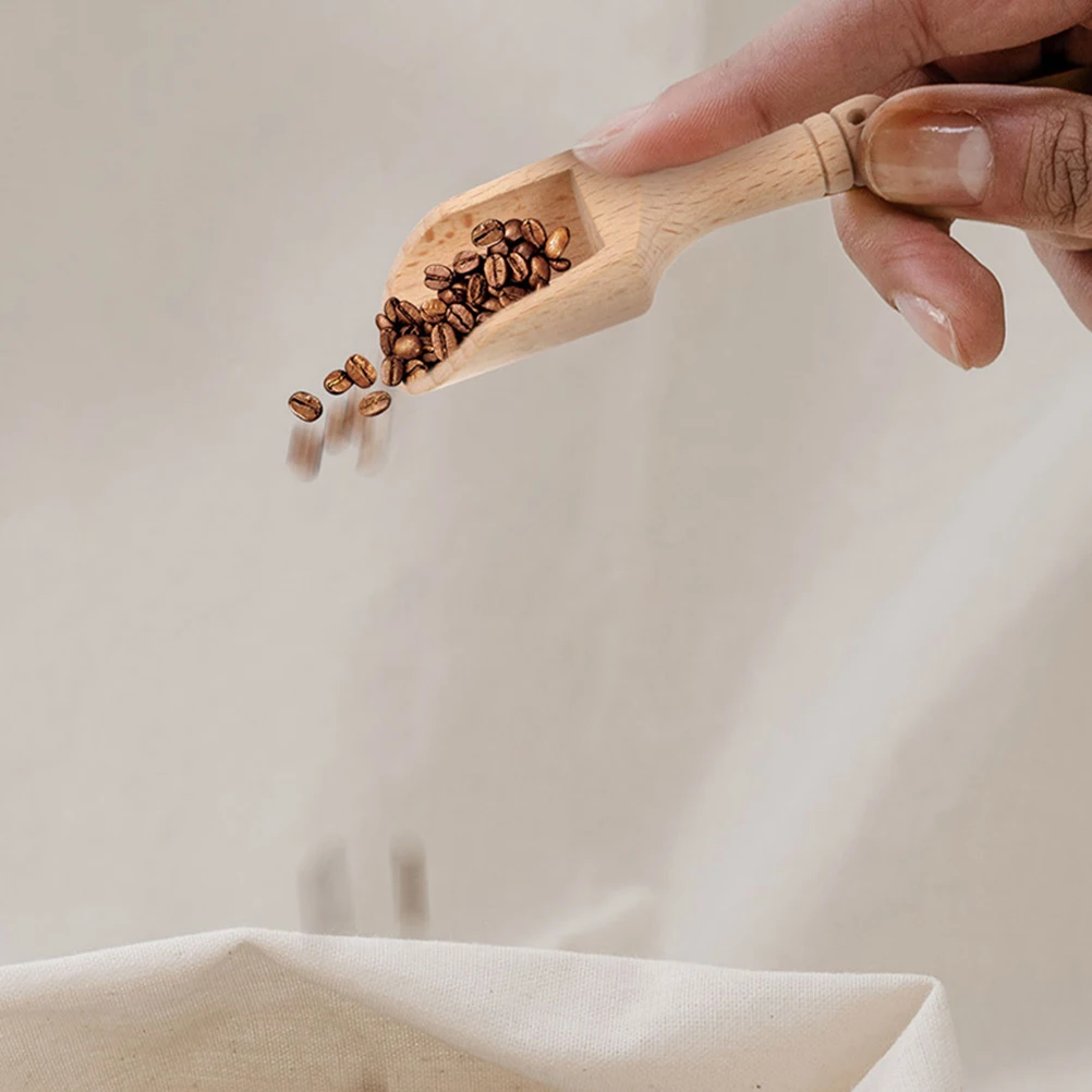 

Wooden Teaspoons Mini Kitchen Seasoning Spoons Milk Powder Bath Salt Portable Accessories Premium Wood Smooth Edges Safe Use