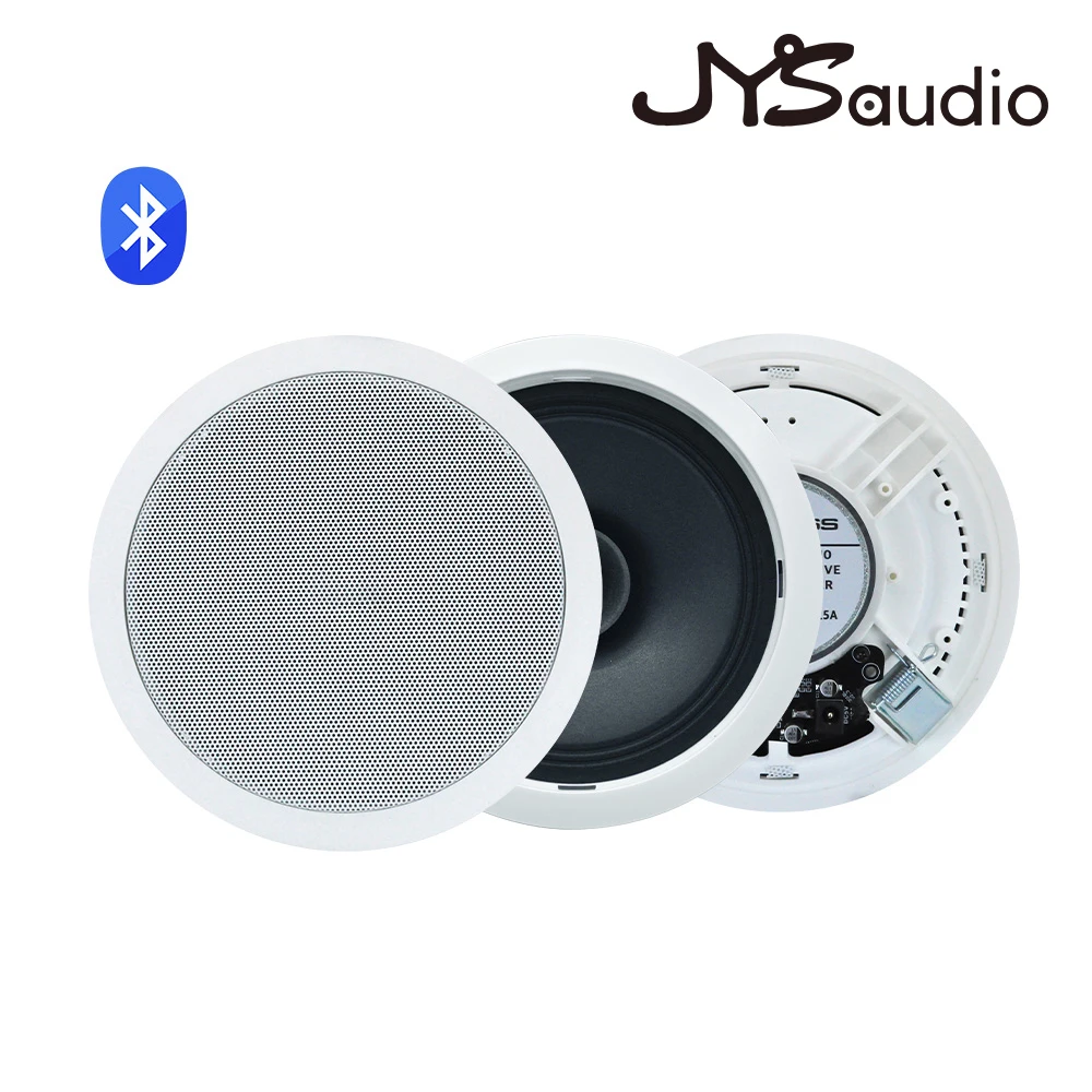 Bluetooth-compatible Ceiling Speaker 6 Inch In-wall Roof Loudspeaker House PA System 10W Indoor Home Audio Center Theater System