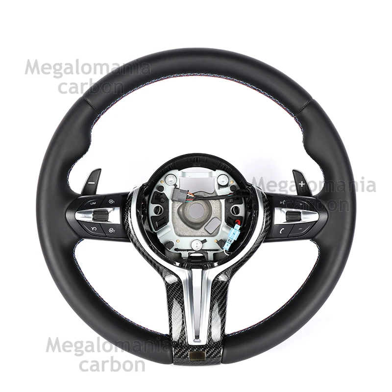 

Fit for BMW M2 M3 M4 M5 M6 X5M E90 E91 E92 E93 E84 E70 E71 M3 X5M X6M Old Model Upgrade New Model Carbon Fiber Steering Wheel