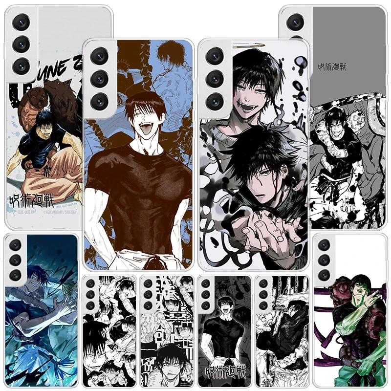 Jujusu Kaisen Fushiguro Toji Phone Case For Samsung Galaxy S24 Ultra S23 S22 S21 Plus S20 FE S10E S10 S9 S8 + Personalized Print