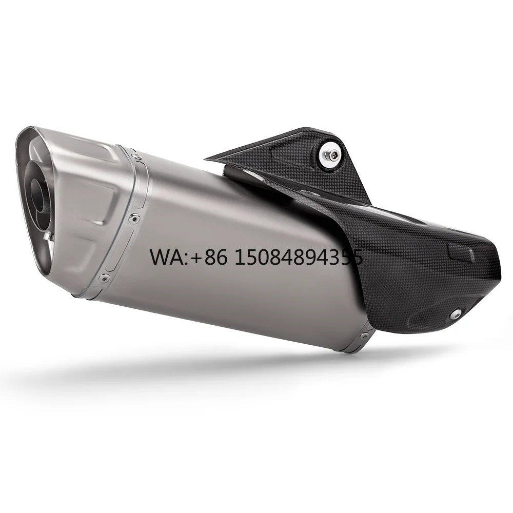 

High Quality 51mm Racing Exhaust Pipe, Modified Muffler for R7 R1 R3 MT03 R6 CBR600 ZX6R MT07 XSR900 MT10 ZX10R
