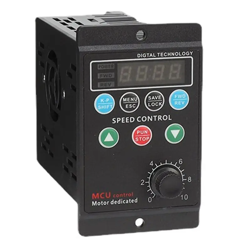 Stock Quantity T13-400W-H 220V Single-Phase Input Three-Phase Output Motor Driver Frequency Converter With Four-Digit Digital Di