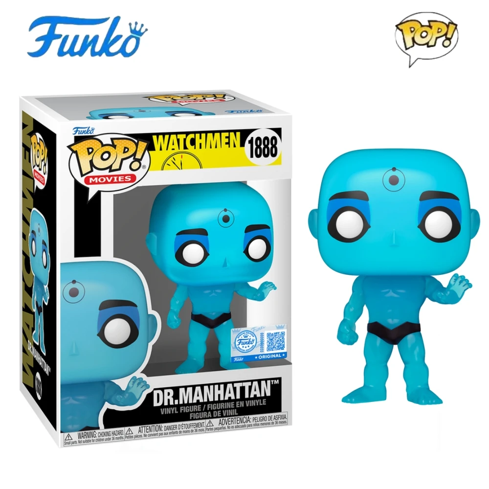 DC Comics Watchmen Figures Dr. Manhattan 1888 Funko Pop 3.8inch Vinyl Figure Figurine Collectible Limited Edition Model Toy Gift - Image 3