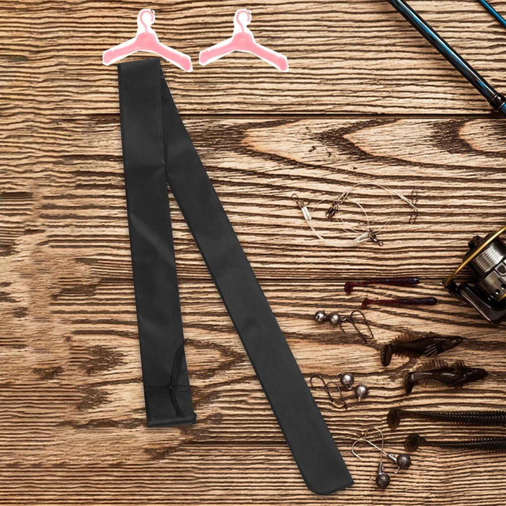 

Fishing Rod Bag Pole Sleeve Travel Case Portable Carrying Holder Cases Black Camping Pouch