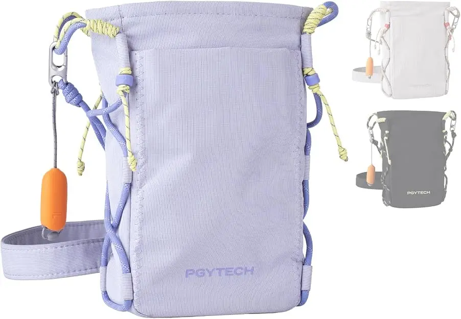 PGYTECH OneGo Casual Crossbody Mobiele Tas Lichtgewicht Trekkoord Camera Pouch Handtas voor iPhone 12-17