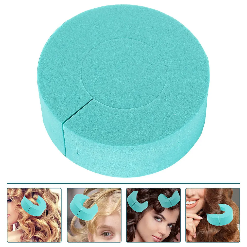 

12Pcs Curl Hair Sponge Ring Soft Hair Curling Sponge for Effortless Curls No Heat Required Wave Curler Styling