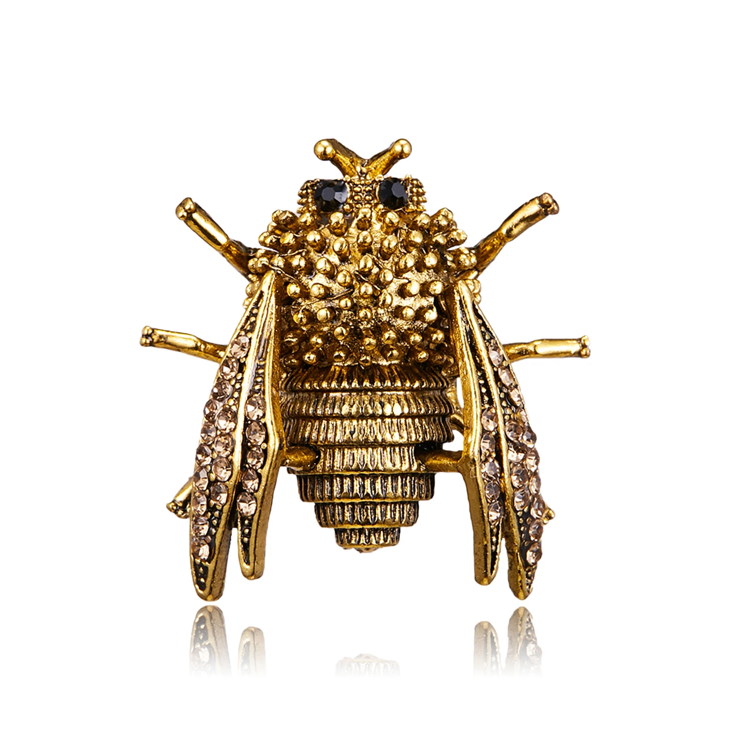 Rinhoo Insect Collection Emaille Pins Niedliche Cartoon Eidechse Spinne Käfer Schnecke Skorpion Broschen Revers Abzeichen Gothic Tier Schmuck – Detail 24