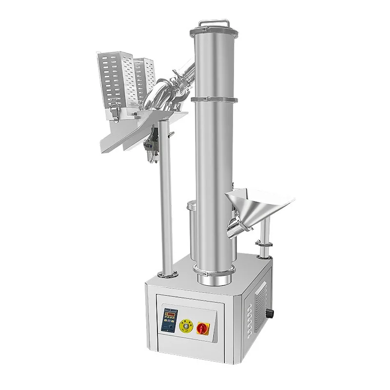 Automatic dust removal and waste separation machine, stainless steel screening and dust removal machine