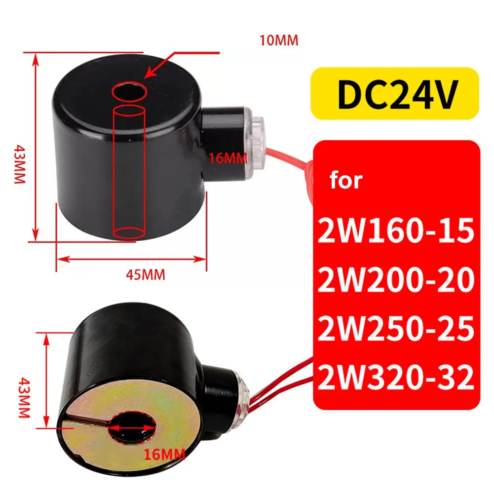 Efficient For Waterproof Electric Solenoid Valve Coil For For Water Oil Air Control Designed For Smooth Operation