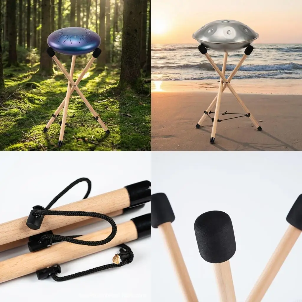 

Эргономичная ручная подставка для барабанов, качественная березовая древесина, мастерство ручной работы, подставка для ударных