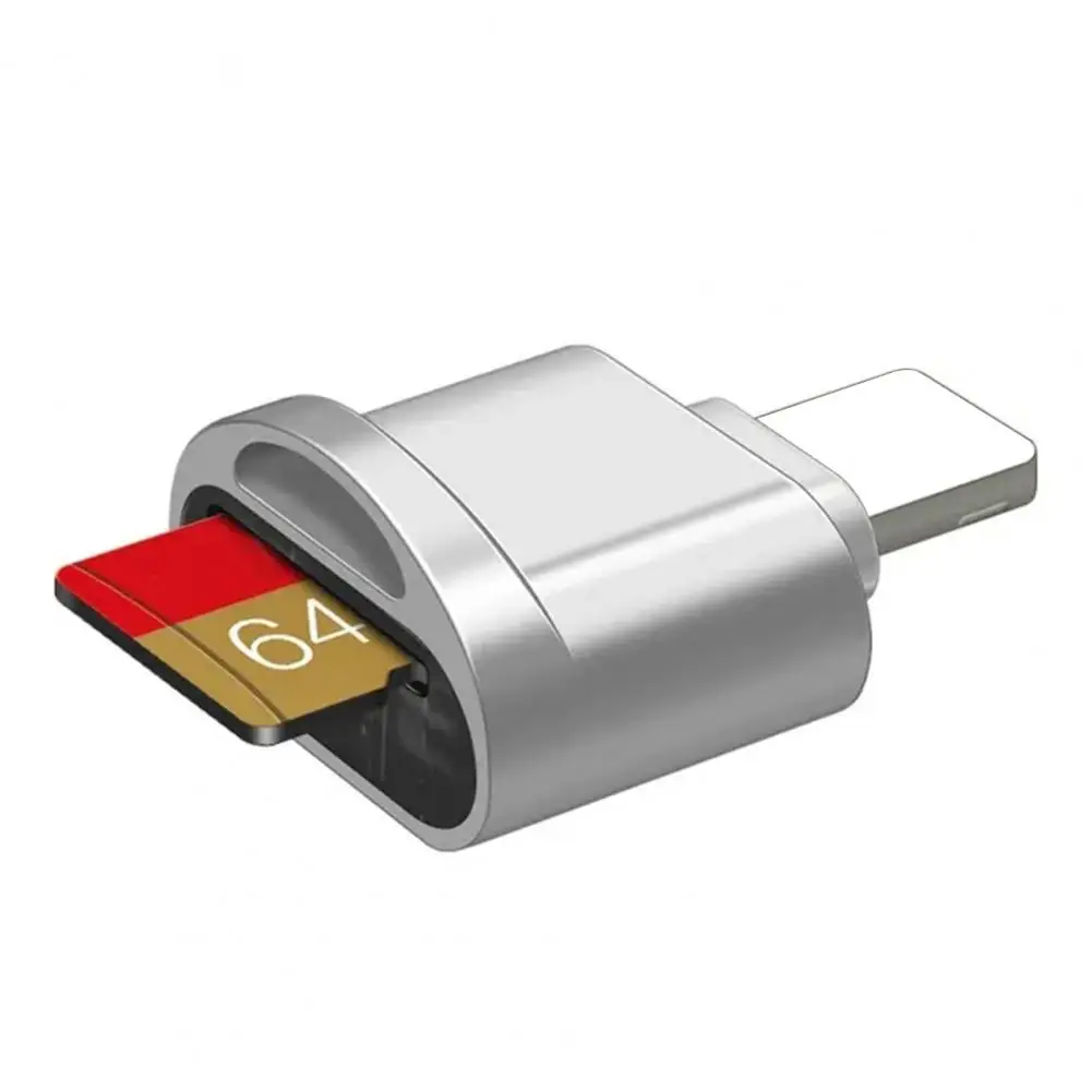 Инструмент для переноса фотографий высокоскоростной считыватель Tf-карт из цинкового сплава для Iphone Plug Play адаптер карты памяти с высокоскоростными данными