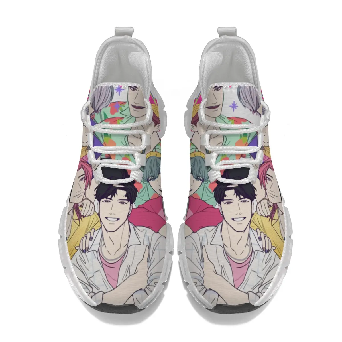 Обувь для родителей и детей. Большой плоский низкий верх. Двухцветная повседневная обувь на мягкой подошве со шнуровкой и цветными блоками.