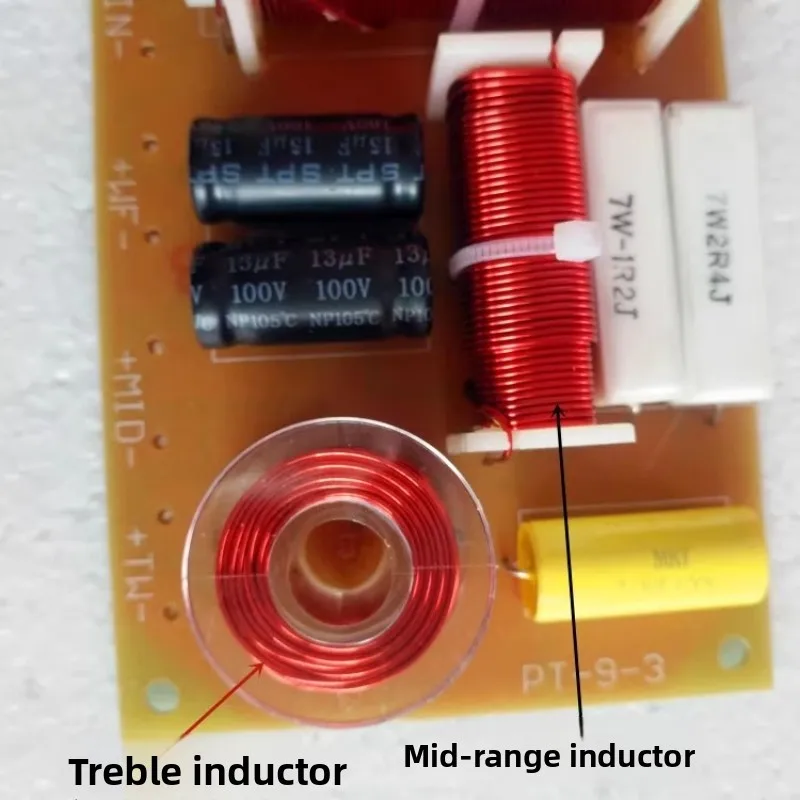SOTAMIA 1PCS 300W 고등학교 및 저 3 웨이 주파수 분배기 가정용 발열 오디오 스피커 스피커 3 웨이 크로스 오버