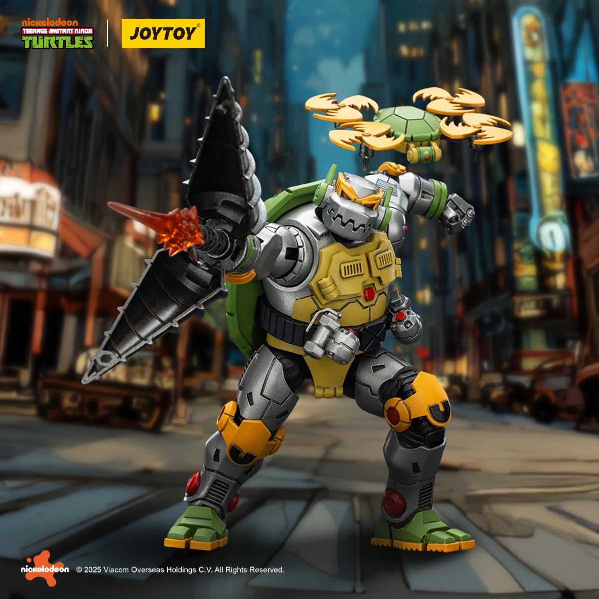 

JOYTOY TMNT-Metalhead Фигурки оригинальная модель куклы оригинальные украшения коллекция подарочные игрушки 1:18