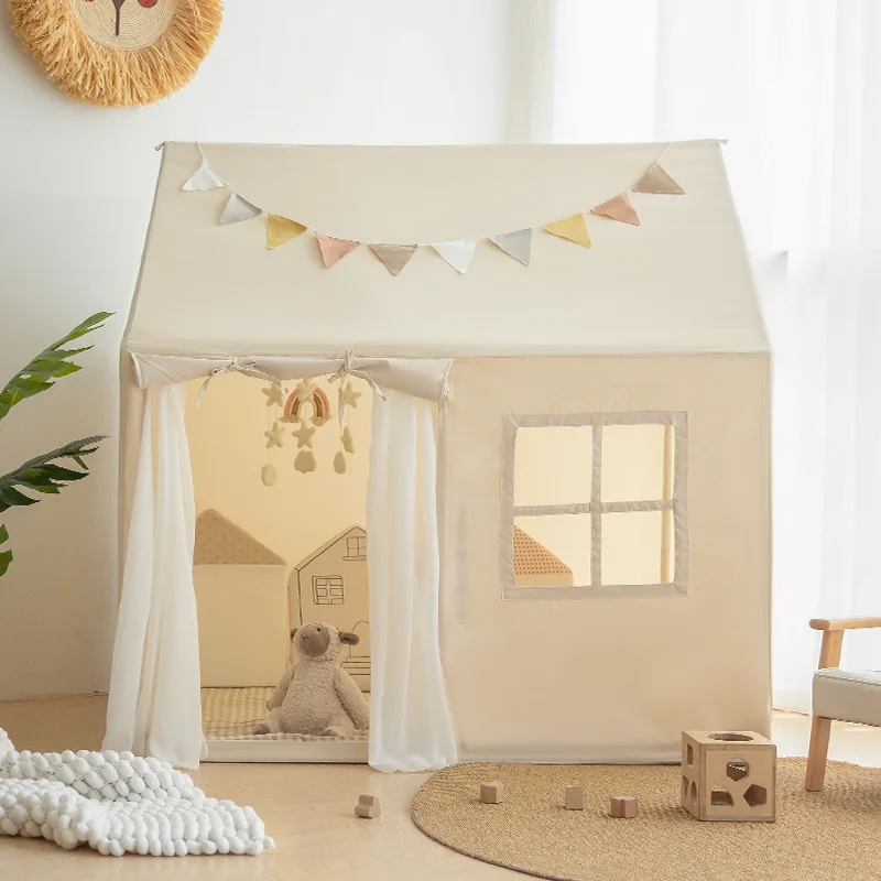 Korean Instagram Children\'s Tent Indoor Girl and Boy Home Princess Castle Small House Baby Toy Game House